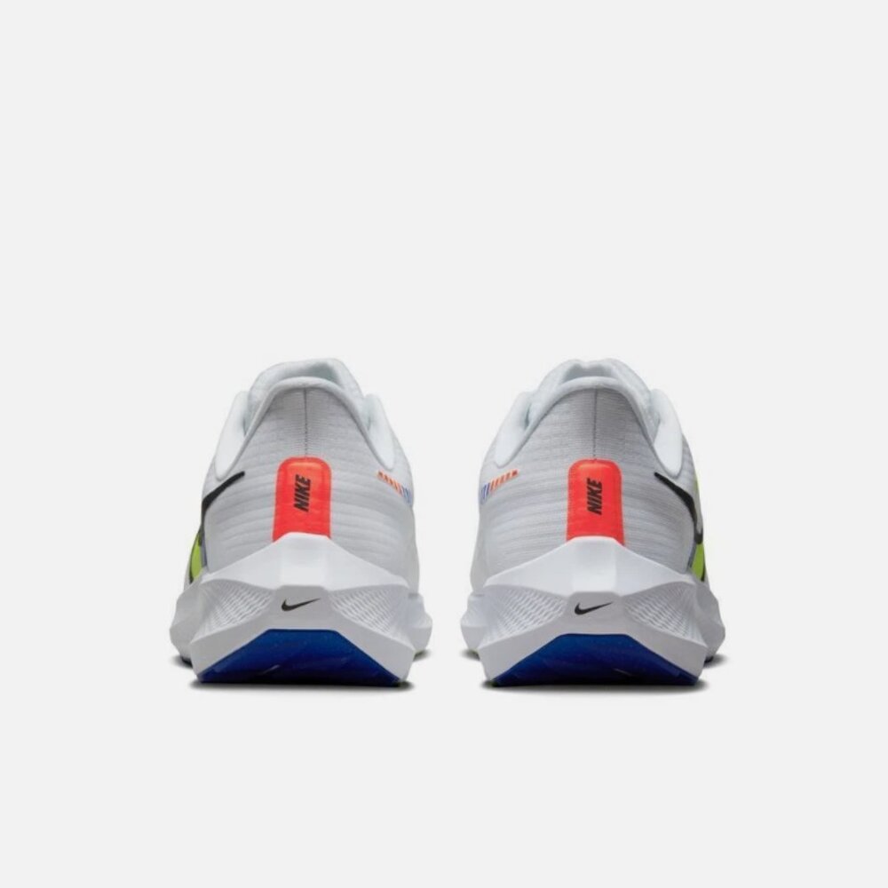 Nike Men’s Air Zoom Pegasus 39 PRM Shoes Black White-Volt - Picture 6 of 9